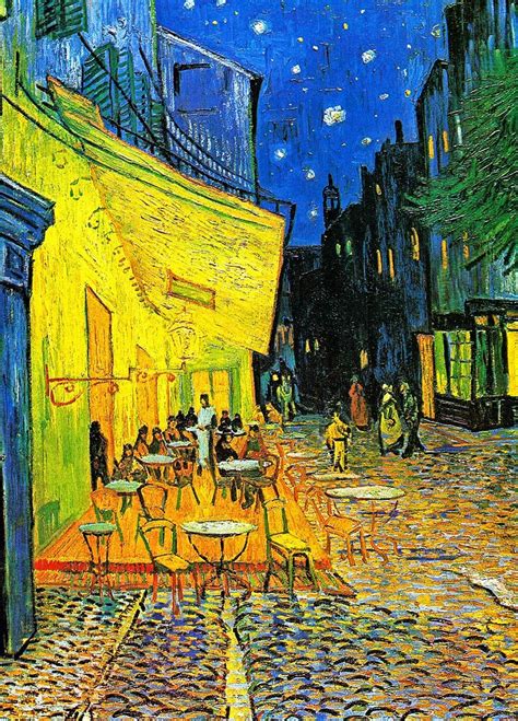 Vincent Van Gogh Café Terrace At Night 1888