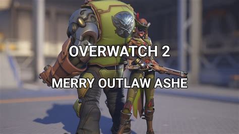 Overwatch 2 Ashe Merry Outlaw Epic Skin Bob Weapon Charm Ow2 Youtube
