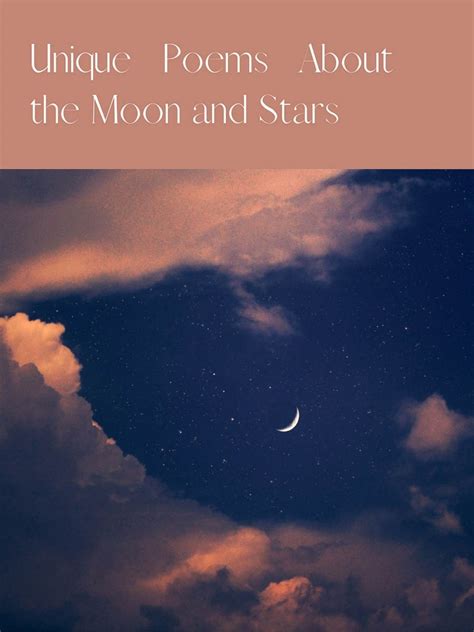 21 Unique Poems About The Moon And Stars