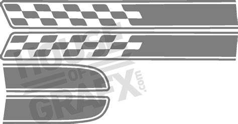 Racing Rally Stripe Graphics Decals Decal Fit 2011 2012 Fiat 500 012