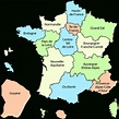 File:regions France 2016.Svg - Wikimedia Commons tout Départements Et ...