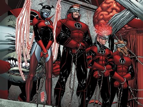 Red Lantern Corps Dc Comics Wallpapers Wallpaper Cave