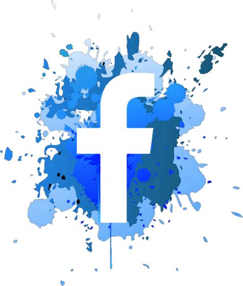 Download Mancha Facebook Face Social Blue Logo De Facebook Como
