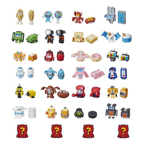 Transformers Botbots Toys Series 1 Jock Squad 8 Pack Mystery 2 In 1