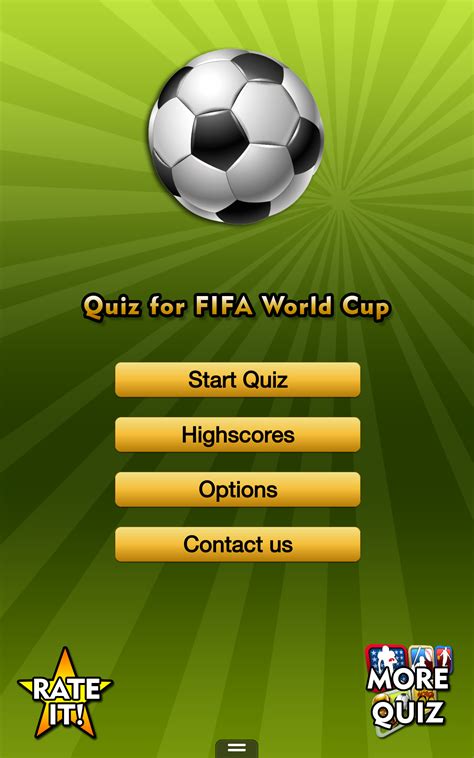 Quiz For Fifa World Cup Amazonde Apps Für Android