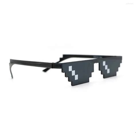Vintage 8 Bit Pixel Sunglasses Unisex Modern Custom Hiphop Eyewear Grailed