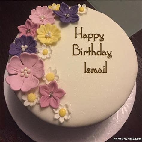Happy Birthday Ismail Cake Images