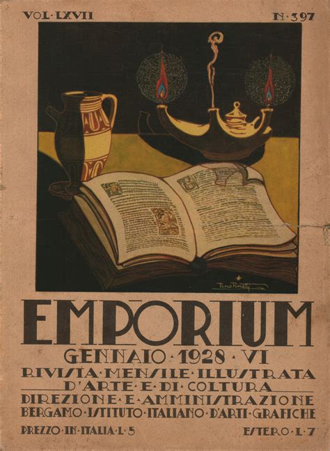 Emporium Anno 1928 Annata Completa 12 Fascicoli Aavv Usato