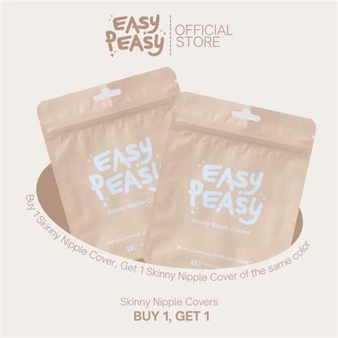 Buy 1 Take 1 Easy Peasy Skinny Nude Freebie Skinny Nude [seamless Nipple Reuseable] Lazada Ph