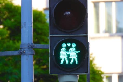 Gay Themed Pedestrian Crossings With Same Sex Couples Axed After