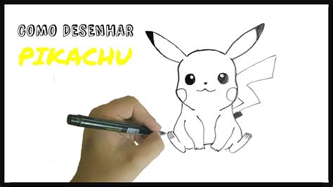 Como Desenhar O Pikachu Pokemon Youtube