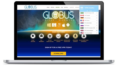 Development of a Customer portal for Globus Secure Privacy Browser ...