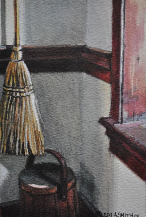 A Painting A Day Blog ~ Andy Smith Handmade Broom