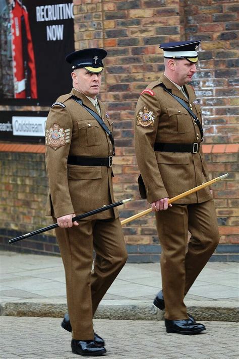 British Welsh Guards Garrison Sergeant Major And Coldstream Guards