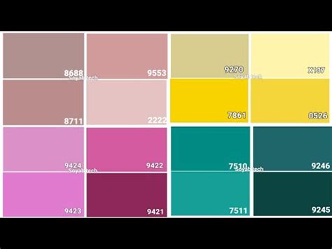 Secondary characters wear a different shade of the colour associated with the major character they have the closest connection to. asian paints color code | Colorpaints.co