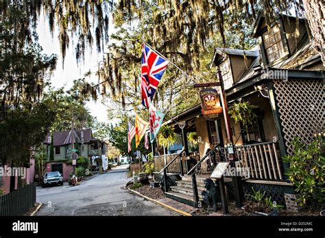 Historic District In St Augustine Florida St Augustine Is The Oldest