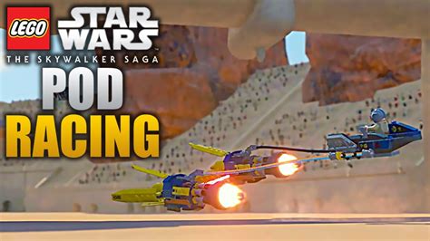 Pod Racing Gameplay Lego Star Wars The Skywalker Saga Youtube