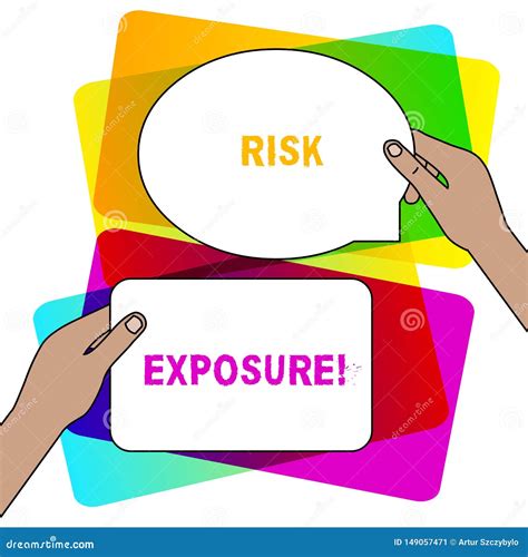 Handwriting Text Writing Risk Exposure Concept Meaning The Quantified