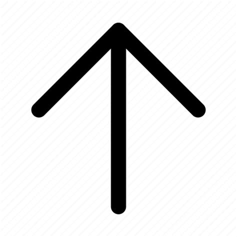 Arrow Direction Upward Icon