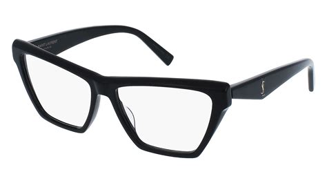 Eyeglasses Saint Laurent Sl M103 Opt 001 5815 Woman Noir Cat Eye Full