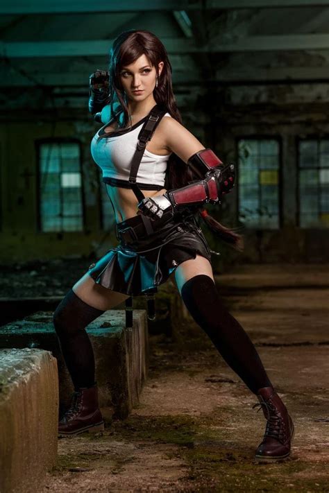 Tifa From Final Fantasy Vii Remake By Haruhiism00 Cosplaygirls Final Fantasy Cosplay Final