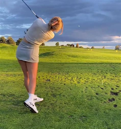 Paige Spiranac Titled Sexiest Woman Alive Nearly Experiences Wardrobe Mishap On Golf Course