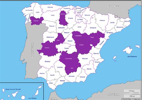 Espinas Ambicioso Extra Mapa Provincia Ciudad Real Manejo Orificio De