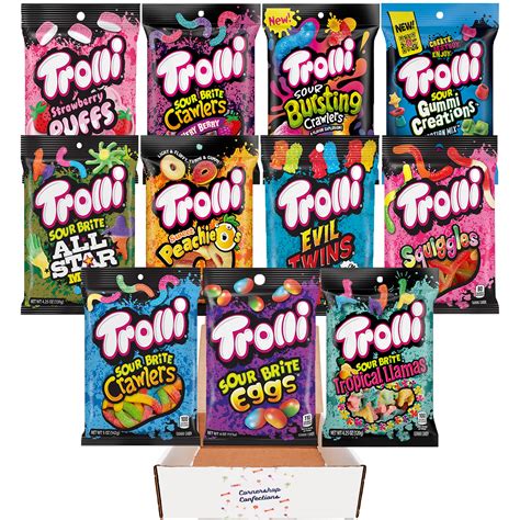 Buy Trolli Gummies 11 Flavor Mega Variety Share Pack - Very Berry