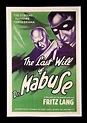 THE LAST WILL OF DR. MABUSE (1933) - US One-Sheet Poster - Current ...