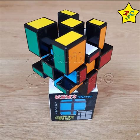 Cubo Mirror 6 Colores Rubik Cube 3x3 Modificacion Qiyi Rubik Cube Star