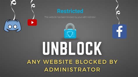 How To Unblock A Website Blocked By Administrator In Methods Youtube
