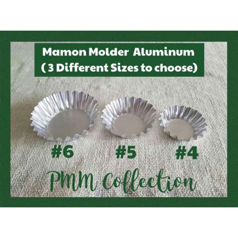 Mamon Molder Aluminum 3 Different Sizes Pmm Collection Shopee