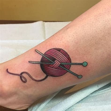 Ravelry is a community site, an organizational tool, and a yarn & pattern database for knitters and crocheters. 50+ Cute Knitting Tattoos For Women (2019) | Knitting ...