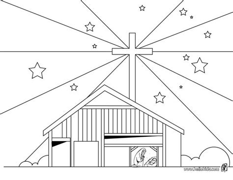 Star Of Bethlehem Coloring Pages