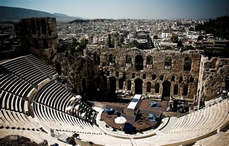 Amphitheater Greece Ancient · Free Photo On Pixabay