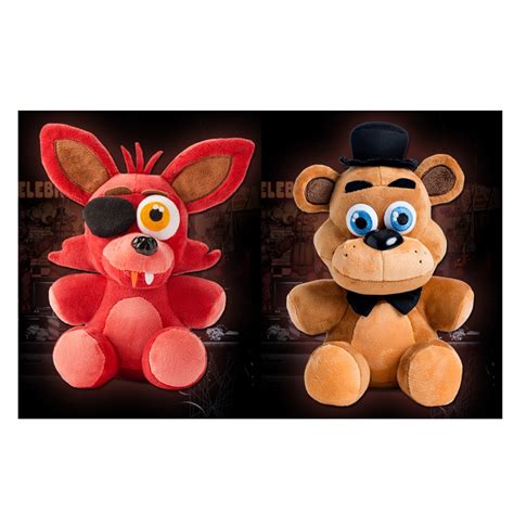 Five Nights At Freddys 4 Fnaf Foxy Fox Freddy Fazbear Bear Doll Plush