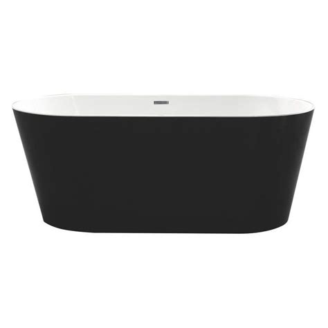 Designed to soothe at the end of the day, the evolution deep soaking. Laguna 67" x 32" Freestanding Soaking Bathtub | Free ...