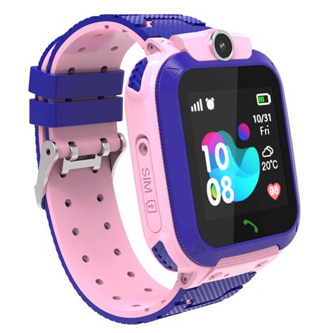 Kids Gps Tracker Smart Watch Purple Za