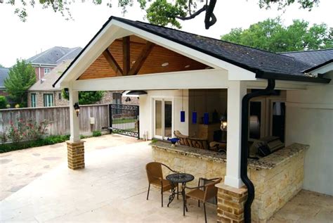 Patio Corner Fireplace Covered Designs Houston Design Ideas For Small