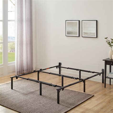 Mainstays 12 Adjustable Metal Platform Bed Frame Black Twin King