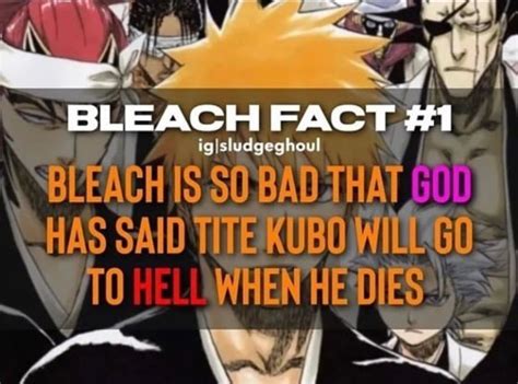 Bleach Fact 1 Anime Manga Know Your Meme