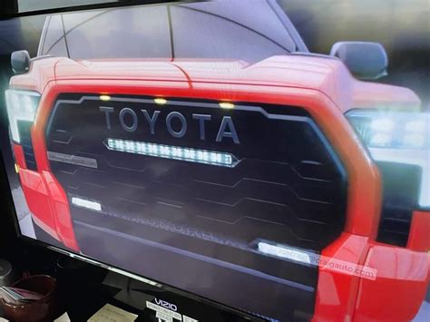 Toyota Tundra 2022 Primeras Fotos Filtradas