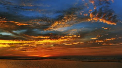 Sunset Clouds Landscapes Darwin Australia Wallpapers Hd Desktop