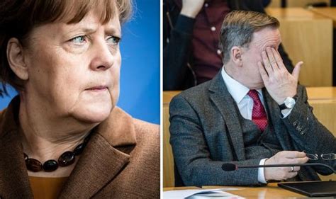 Angela Merkel Crisis After Party Sides With Afd As Power Weakens ‘bad