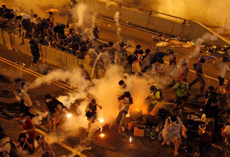 How One Night Of Tear Gas In Hong Kong Just Shut Down Instagram In