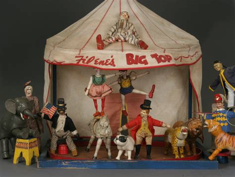 Lajlas Circus Filenes Big Top Circus Toy Vintage Toys Victorian
