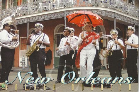 A Journey Of Postcards Second Line Jazz Band New Orleans