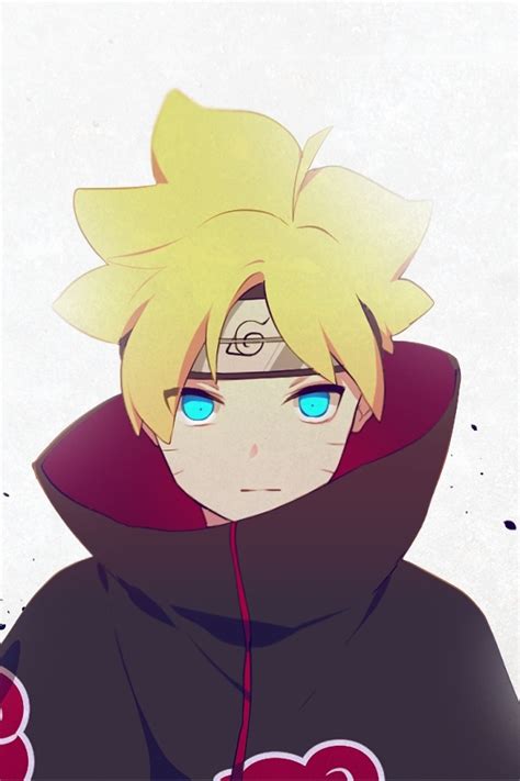 Blonde Boruto Minimal Naruto Shippūden Anime Boy Boruto Akatsuki