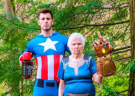 93 Year Old Grandma And Her Grandson Dress Up In Ridiculous Outfits And Its Brilliant Design