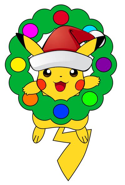 christmas pikachu by portadorx on deviantart